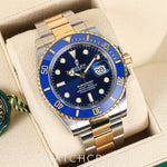 2024 ROLEX SUBMARINER DATE TWO TONES GOLD AND STEEL BLUE DIAL 'BLUESY' 41MM 126613LB