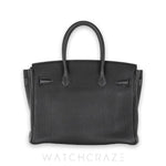 2016 HERMES BIRKIN 30 BLACK GOLD HARDWARE