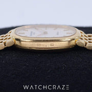 CIRCA 1978 PATEK PHILIPPE GOLDEN ELLIPSE WHITE DIAL COCKTAIL 19MM 4564/5