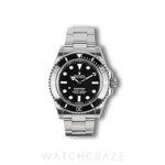 2021 ROLEX SUBMARINER NO-DATE BLACK DIAL 41MM 124060
