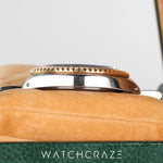 ROLEX GMT MASTER II TWO TONE YELLOW GOLD AND STEE BLACK DIAL 40MM 16713