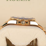 2020 ROLEX SUBMARINER YELLOW GOLD BLUE DIAL 'BLUESY ' 40MM 116618LB
