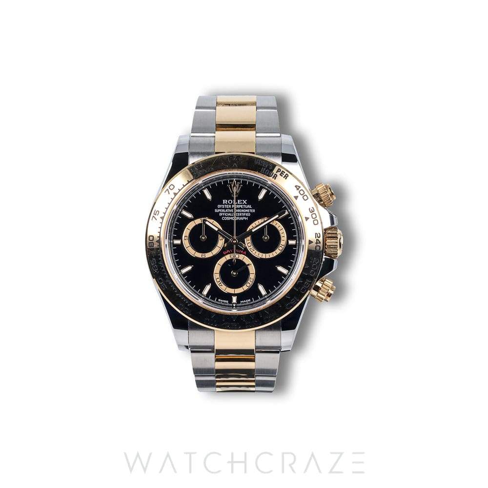 2025 ROLEX DAYTONA COSMOGRAPH TWO TONE YELLOW GOLD AND STEEL 40MM 126503