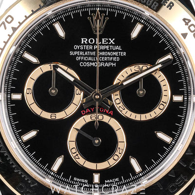 2025 ROLEX DAYTONA COSMOGRAPH TWO TONE YELLOW GOLD AND STEEL 40MM 126503