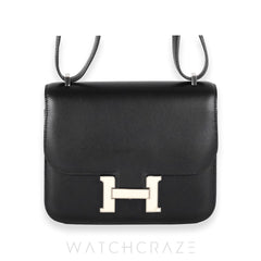 2021 HERMES SAC CONSTANCE III MINI GLOW VEAU ALLEGRO / LAQUE PHO