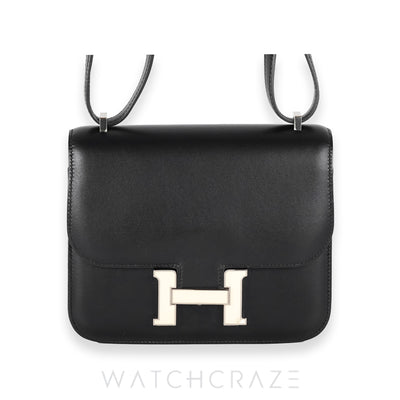 2021 HERMES SAC CONSTANCE III MINI GLOW VEAU ALLEGRO / LAQUE PHO