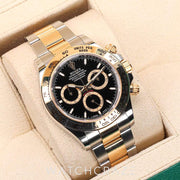 2025 ROLEX DAYTONA COSMOGRAPH TWO TONE YELLOW GOLD AND STEEL 40MM 126503