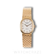 CIRCA 1978 PATEK PHILIPPE GOLDEN ELLIPSE WHITE DIAL COCKTAIL 19MM 4564/5