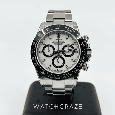 2019 ROLEX COSMOGRAPH DAYTONA ‘PANDA’ STAINLESS STEEL FULL SET 116500LN