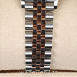 2023 ROLEX DATEJUST TWO TONE ROSE GOLD STEEL DIAMOND BEZEL 31MM 278381RBR