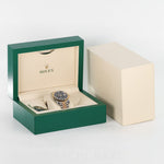 2025 ROLEX DATEJUST TWO TONE YELLOW GOLD AND STEEL WITH BLACK DIAL 41MM 126333