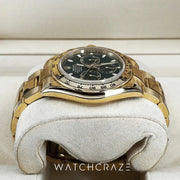 2023 ROLEX DAYTONA ‘JOHN MAYER’ YELLOW GOLD GREEN DIAL AFTERMARKET RX8 STICKERS 116508