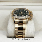 2023 ROLEX DAYTONA ‘JOHN MAYER’ YELLOW GOLD GREEN DIAL AFTERMARKET RX8 STICKERS 116508