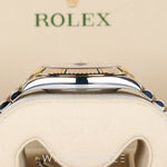 2025 ROLEX DATEJUST TWO TONE YELLOW GOLD AND STEEL WITH BLACK DIAL 41MM 126333