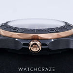 2022 OMEGA SEAMASTER DIVER 300M MASTER CHRONOMETER CERAMIC GOLD BLACK DIAL 43MM 210.62.44.20.01.001