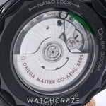 2022 OMEGA SEAMASTER DIVER 300M MASTER CHRONOMETER CERAMIC GOLD BLACK DIAL 43MM 210.62.44.20.01.001