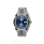 2026 ROLEX DATEJUST BLUE ROMAN DIAL JUBILEE 41MM 126334