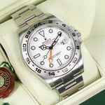 2015 ROLEX EXPLORER II WHITE DIAL 42MM 216570
