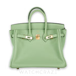 HERMES BIRKIN 25 VERT CRIQUET