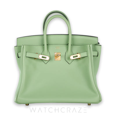 HERMES BIRKIN VERT CRIQUET 25