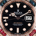 2023 ROLEX GMT MASTER 2 ROSE GOLD SARU 126755SARU