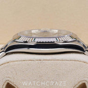 2021 ROLEX DATEJUST RHODIUM DIAL 41MM 126334