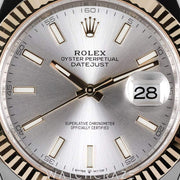 2025 ROLEX DATEJUST TWO TONE YELLOW GOLD AND STEEL 41MM 126333