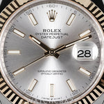 2025 ROLEX DATEJUST TWO TONE YELLOW GOLD AND STEEL 41MM 126333