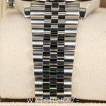 2023 ROLEX DATEJUST DIAMOND MARKER BLACK DIAL JUBILEE 41MM 126334