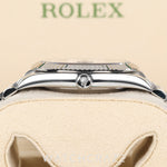 2023 ROLEX DATEJUST DIAMOND MARKER BLACK DIAL JUBILEE 41MM 126334
