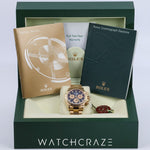 2008 ROLEX DAYTONA COSMOGRAPH YELLOW GOLD 'PAUL NEWMAN' 40MM 116528