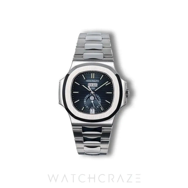 2024 PATEK PHILIPPE NAUTILUS ANNUAL CALENDAR BLUE DIAL 40MM 5726/1A-014