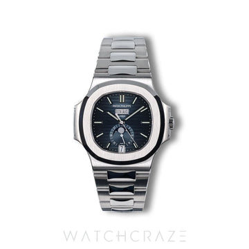 2024 PATEK PHILIPPE NAUTILUS ANNUAL CALENDAR BLUE DIAL 40MM 5726/1A-014