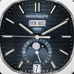 2025 PATEK PHILIPPE NAUTILUS ANNUAL CALENDAR BLUE DIAL 40MM 5726/1A-014