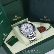 2012 ROLEX DAYTONA COSMOGRAPH STEEL WHITE DIAL 40MM 116520