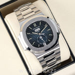 2024 PATEK PHILIPPE NAUTILUS ANNUAL CALENDAR BLUE DIAL 40MM 5726/1A-014