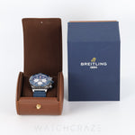2021 BREITLING CHRONOMAT B01 BLUE DIAL 44MM AB0136