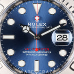 2021 ROLEX YATCH MASTER BLUE DIAL 40MM 126622