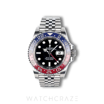 2023 ROLEX GMT MASTER II PEPSI 40MM JUBILEE 126710BLRO