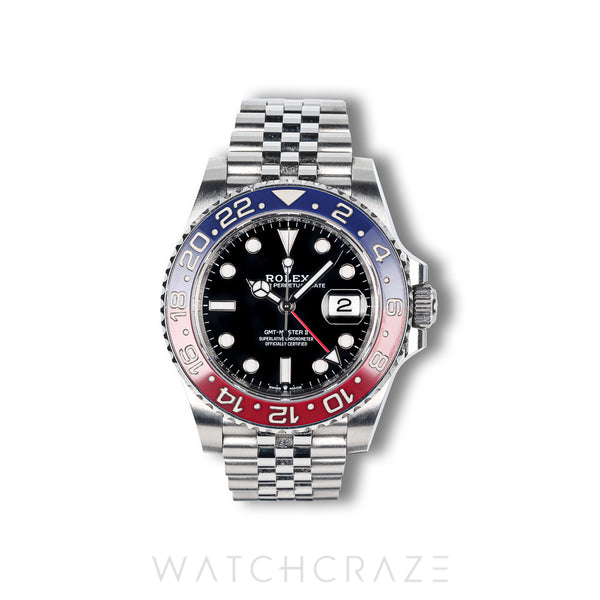 2023 ROLEX GTM MASTER II PEPSI 40MM JUBILEE 126710BLRO