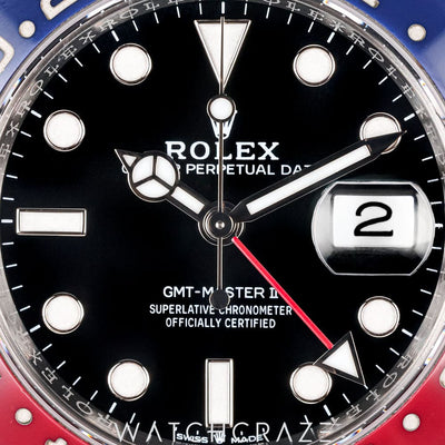 2023 ROLEX GMT MASTER II PEPSI 40MM JUBILEE 126710BLRO
