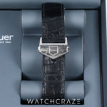 TAG HEUER CARRERA BLACK DIAL ROSE INDECIES 41MM WAR201C-1