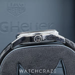 TAG HEUER CARRERA BLACK DIAL ROSE INDECIES 41MM WAR201C-1