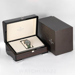 2025 PATEK PHILIPPE AQUANAUT WHITE GOLD GREEN DIAL 42MM 5168G-010