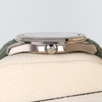 2025 PATEK PHILIPPE AQUANAUT WHITE GOLD GREEN DIAL 42MM 5168G-010