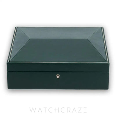 WOLF BRITISH RACING 15 PIECE WATCH BOX GREEN 793241