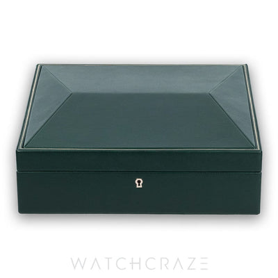 WOLF BRITISH RACING 15 PIECE WATCH BOX GREEN 793241