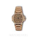 2023 PATEK PHILIPPE LADIES NAUTILUS 7118/1200R-010 ROSE GOLD
