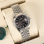 2026 ROLEX DATEJUST RHODIUM DIAL 31MM JUBILEE 278274