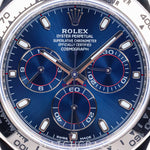 2018 ROLEX DAYTONA COSMOGRAPH WHITE GOLD BLUE DIAL 40MM 116509